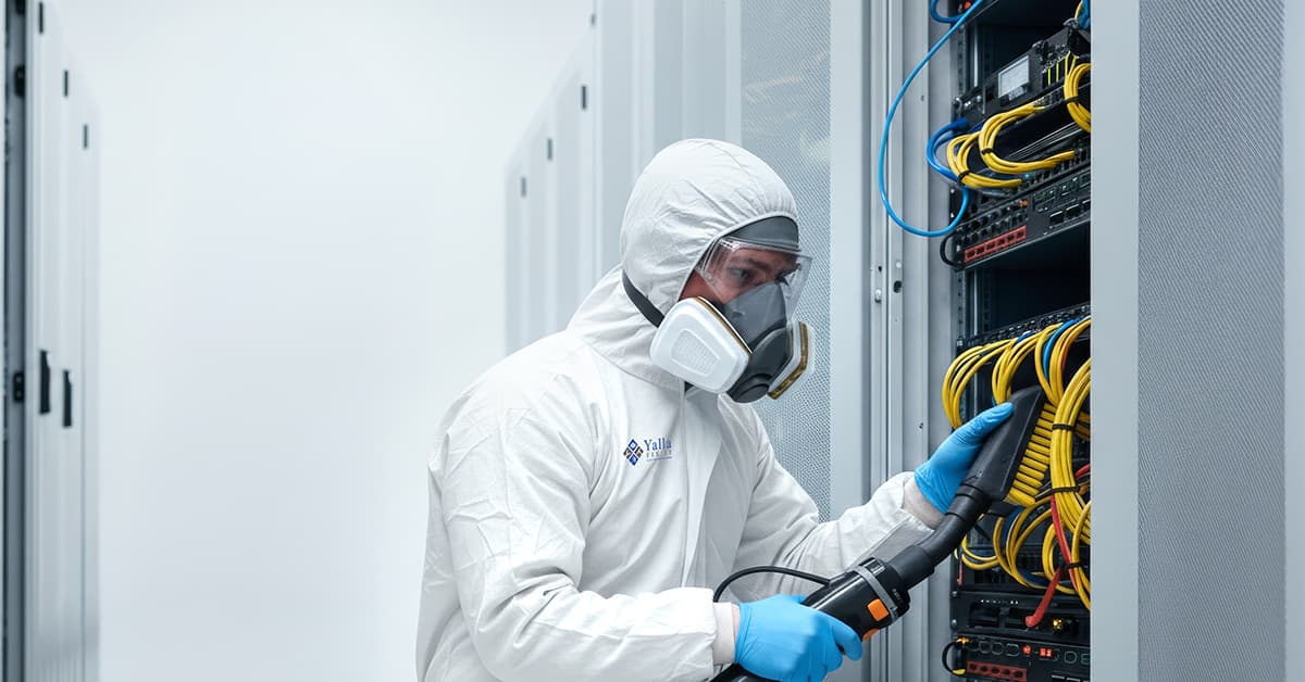 The UAE's Only DCS-Certified Data Center Cleaning Company